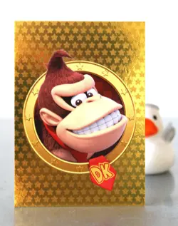 Super Mario card TCG - 158 - Donkey Kong - Golden Card - Near Mint / Ex+ - Image 3