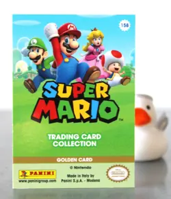 Super Mario card TCG - 158 - Donkey Kong - Golden Card - Near Mint / Ex+ - Image 4