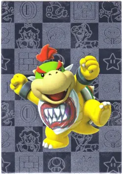 Super Mario Card TCG - 174 - Bowser Junior - Silver Card (Foil) - Image 1