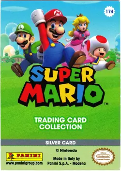 Super Mario Card TCG - 174 - Bowser Junior - Silver Card (Foil) - Image 2