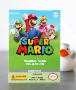 Super Mario card TCG - 179 - Goomba - Silver Card (foil) - Image 4