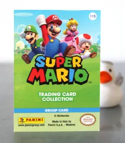 Super Mario Card TCG - 115 - Mario & Luigi - Group Card - Near Mint / EX+ - Image 8
