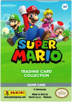 Super Mario card TCG - 167 - Daisy - Silver Card (foil) - Image 2