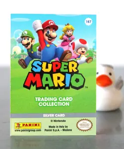 Super Mario card TCG - 167 - Daisy - Silver Card (foil) - Image 8