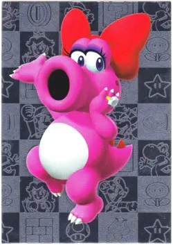 Super Mario card TCG - 170 - Birdo - Silver Card - Near Mint / EX+ - Image 1