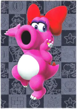 Super Mario card TCG - 170 - Birdo - Silver Card - Near Mint / EX+ - Image 5