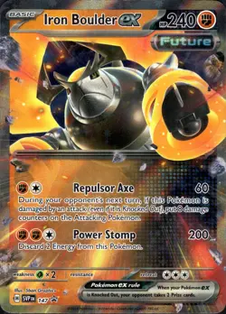 Iron Boulder ex - 147 147 SV: Scarlet & Violet Promo Cards Promo NM - Image 1