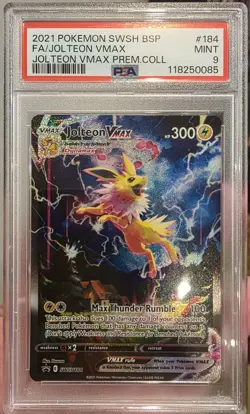 Jolteon VMAX SWSH184 SWSH: Sword & Shield Promo Cards Holo - Image 1