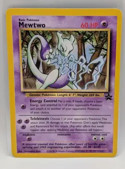 Mewtwo 12/53 Promo WoTC Promo Pokémon Card (read description) - Image 1