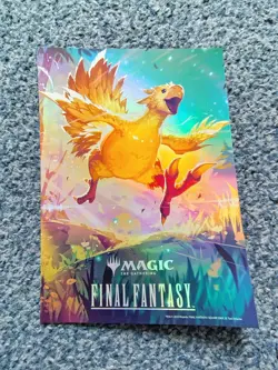 MAGIC THE GATHERING MTG: PROMO CHOCOBO ART CARD PRINT AND PINFINITY PIN BADGE FF - Image 7