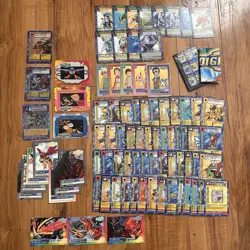 Digimon TCG 1999-2001 Card LOT  of Bandai Holo 1st Edition upper deck vintage - Image 1