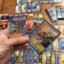 Digimon TCG 1999-2001 Card LOT  of Bandai Holo 1st Edition upper deck vintage - Image 6