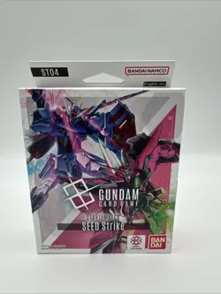 Bandai Gundam Card Game - Starter Deck 04: SEED Strike (ST04) - Image 1