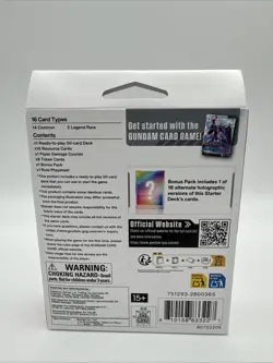 Bandai Gundam Card Game - Starter Deck 04: SEED Strike (ST04) - Image 9
