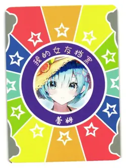 Rem SSR SSR-031 Holo Prism Custom Goddess Story Anime Waifu Card - Image 4