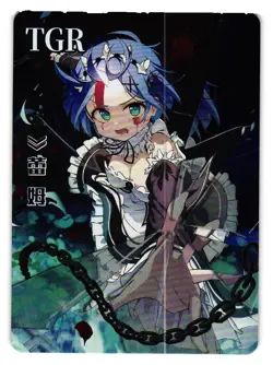 REM GHOST CLAN TGR NS-5M09TGR-04 Goddess Story Anime TCG CCG Anime Card - Image 3
