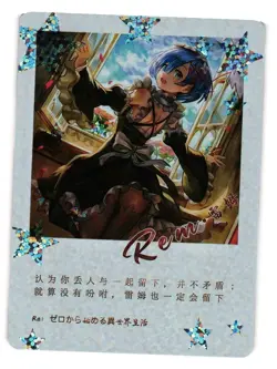 REM Re:Zero Puzzle Back EXV 03 Booster Goddess Story Anime Card - Image 3