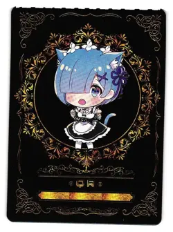 REM Chibi QR Goddess Story Star Party Maiden Anime Doujin Card - Image 1