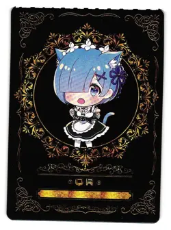 REM Chibi QR Goddess Story Star Party Maiden Anime Doujin Card - Image 3