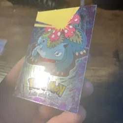 Venusaur E3 Embossed Holo Black Logo Topps Mewtwo Strikes Back Pokemon Card - Image 4