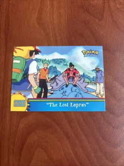 OR1 The Lost Lapras Pokemon Topps Series 3 Orange Islands Card - Image 1