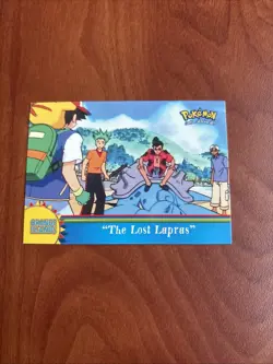 OR1 The Lost Lapras Pokemon Topps Series 3 Orange Islands Card - Image 5