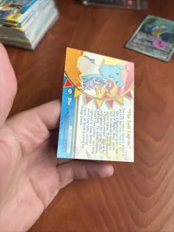 OR1 The Lost Lapras Pokemon Topps Series 3 Orange Islands Card - Image 8