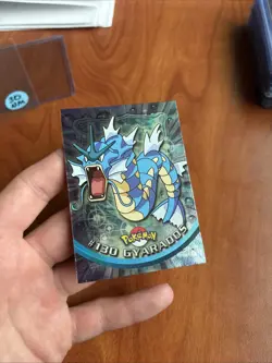Gyarados #130 - Pokémon Topps Card TV Animation Series 3 -Holo - Blue Logo Rare - Image 4