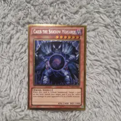 Caius the Shadow Monarch PGLD-EN066 Gold Rare Yugioh Card - Image 1