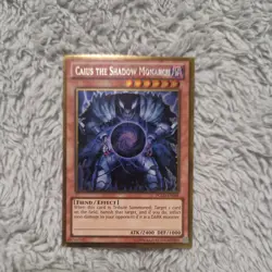 Caius the Shadow Monarch PGLD-EN066 Gold Rare Yugioh Card - Image 3