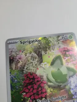Sprigatito 196/193 - Paldea Evolved - Pokemon Card - Illustartion Rare - Image 2