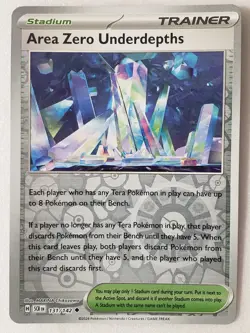 REVERSE HOLO Area Zero Underdepths 131/142 NM / M - Stellar Crown Pokemon Card - Image 1
