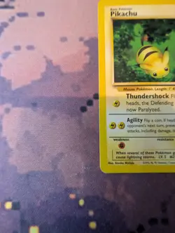 Pikachu 27 Black Star Promo Pokemon Card 2000 WOTC TCG Nintendo - Image 4