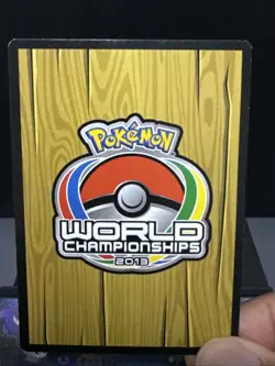 Pokemon Card Rayquaza EX Clement Lamberton 85/124 World Championship 2013 LP - Image 10