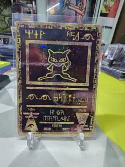 2000 Pokemon Ancient Mew Pokémon Movie Game Promo Double Holo Card - Image 5
