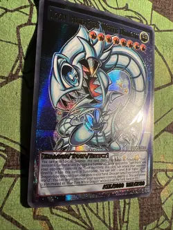 Toon Blue Eyes White Dragon Cards ACG Waifu Card Holo Anime Yugioh PRISMATIC - Image 10