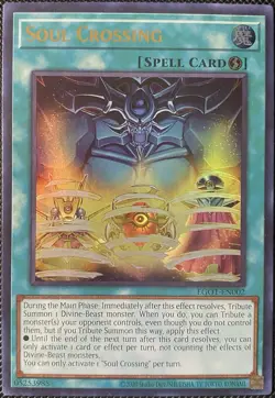 Soul Crossing EGO1-EN002 Egyptian God Deck: Obelisk the Tormentor - Yugioh Card - Image 1
