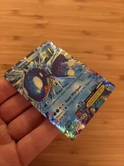 Pokemon EX Kyogre Card 54/160 Primal Clash Ultra Rare Holo NM - Image 2