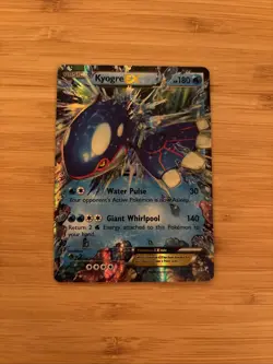 Pokemon EX Kyogre Card 54/160 Primal Clash Ultra Rare Holo NM - Image 7