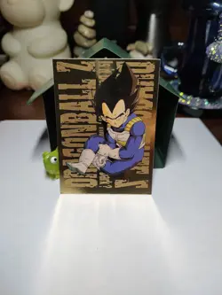 1999 Funimation Dragon Ball Z VEGETA GOLD FOIL Chase Trading Card G8 - JPP/AMADA - Image 8