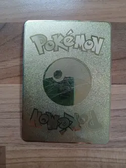 Pokemon Charizard VMAX Rainbow Pokemon Gold Metal Card HP330 - Image 4