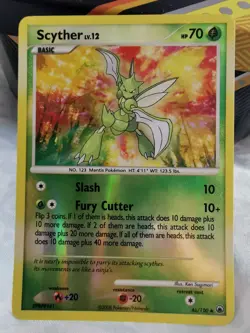 Pokemon Scyther Reverse Holo Rare Majestic Dawn Card 46/100 - Image 1