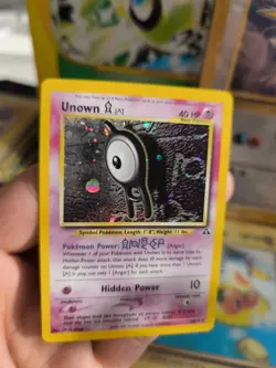 Pokemon Card Card Unown Icognito Neo Discovery English NM- Clean Holo WOTC - Image 12