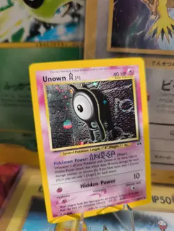 Pokemon Card Card Unown Icognito Neo Discovery English NM- Clean Holo WOTC - Image 23