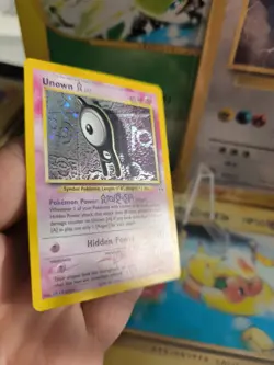Pokemon Card Card Unown Icognito Neo Discovery English NM- Clean Holo WOTC - Image 27