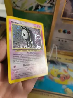 Pokemon Card Card Unown Icognito Neo Discovery English NM- Clean Holo WOTC - Image 5