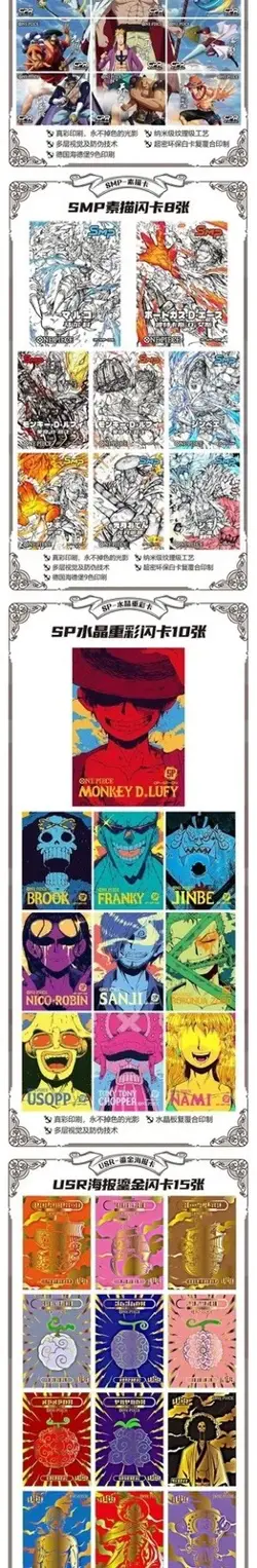 One Piece Trading Card Deluxe Premium Box Anime CCG Yunka 25th Red Box - Image 6