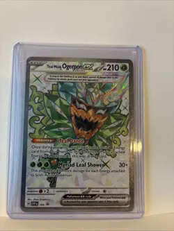 Teal Mask Ogerpon ex 166 Full Art Scarlet & Violet Promo Pokémon Card - Image 2