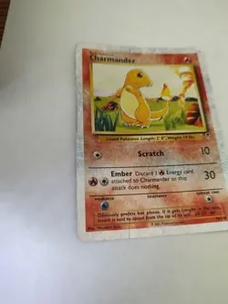 Pokémon TCG Charmander Firework Reverse Holo Rare 70/110 2002 Damage - Image 5