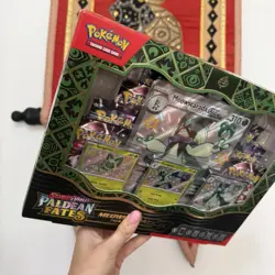 Pokémon TCG Scarlet & Violet Paldean Fates Premium Collection Meowscarada ex - Image 6